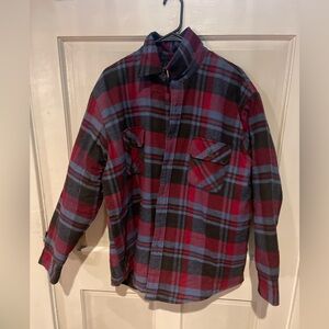 Alaska Bay Outfitters Large Men's Plaid Insulated Flannel